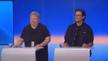 90' ČT24: Libuše Jarcovjáková a Lukáš Kokeš