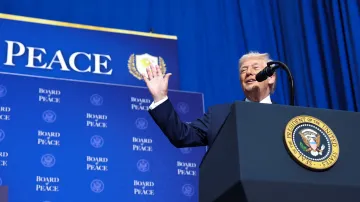 Projev amerického prezidenta na Radě pro mír