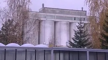 Silo s kaolinem