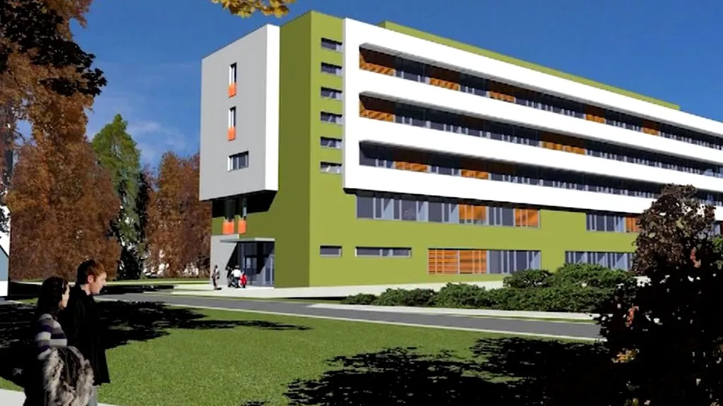 Projekt nové interny vsetínské nemocnice