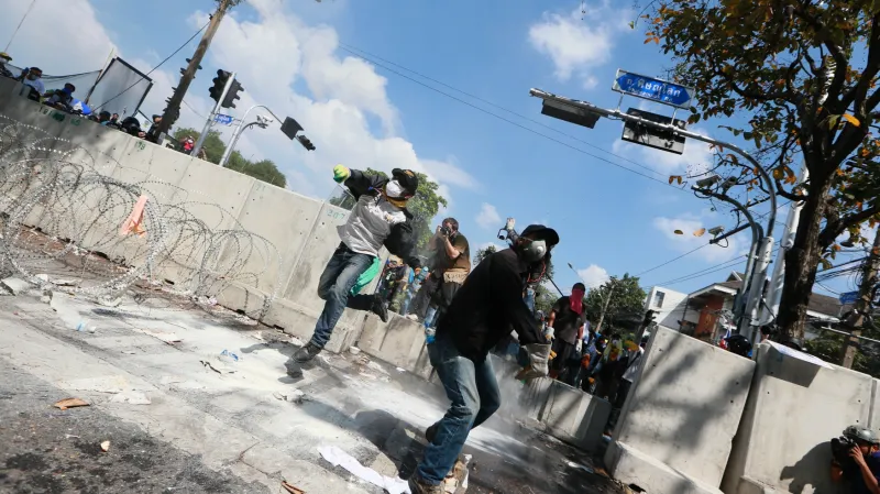 Protesty v Bangkoku