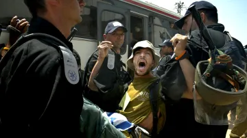 Násilná evakuace židovských osad v Pásmu Gazy v roce 2005