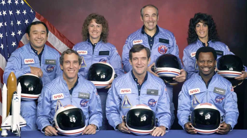 Posádka raketoplánu Challenger z roku 1986
