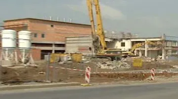 Příprava staveniště pro společnost Lidl