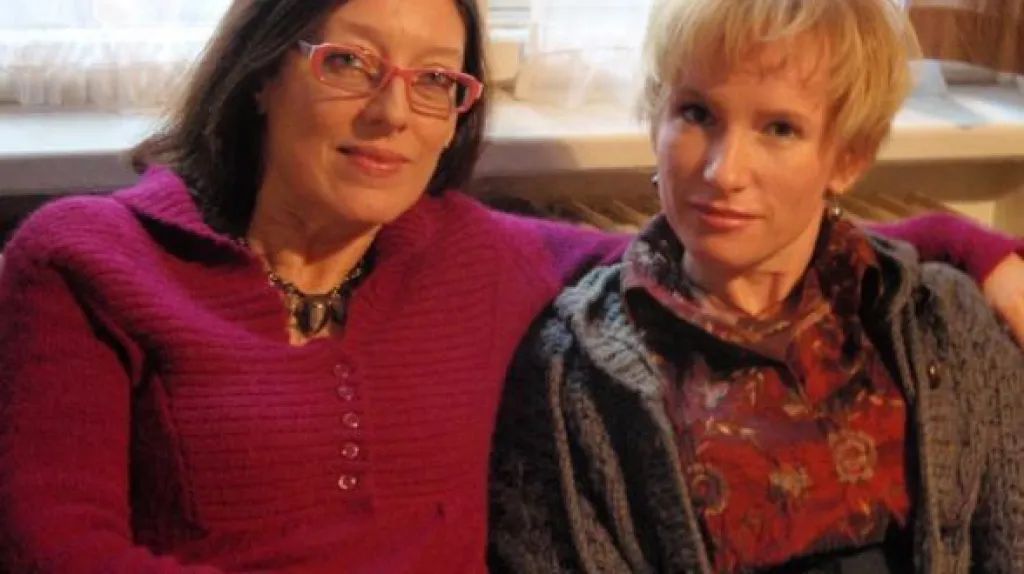 Tamara Archlebová a Zuzana Piussi (zleva)