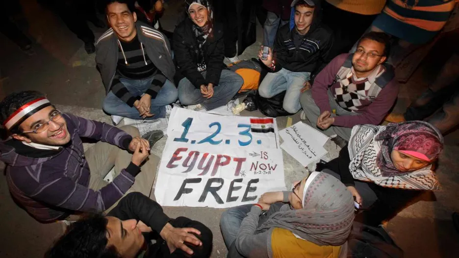 \"Egypt je svobodný!\"