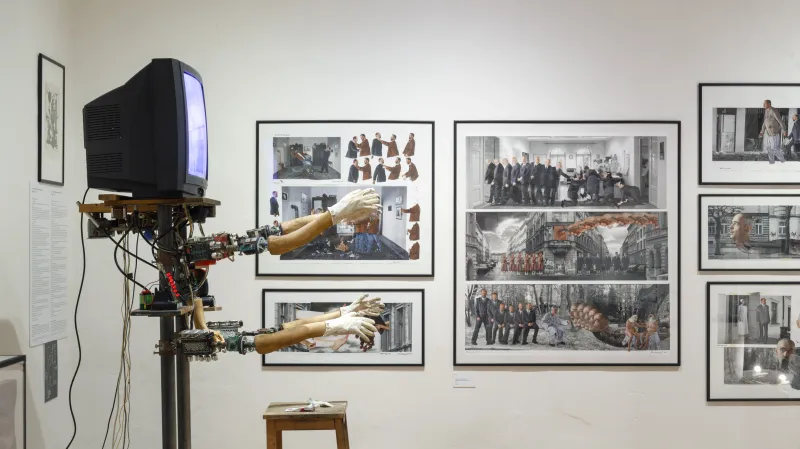 Z výstavy Disegno interno – Eva Švankmajerová / Jan Švankmajer (GASK)