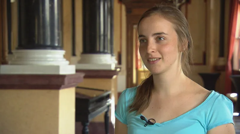 Hobojistka ze ZUŠ Bedřicha Smetany v Karviné Tereza Sobelová