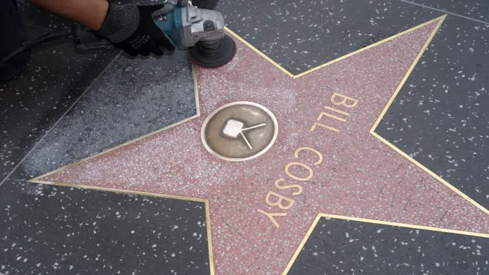 Hvězda Billa Cosbyho v Los Angeles