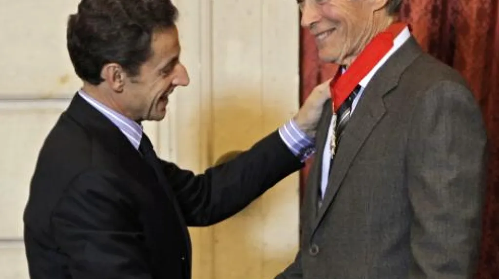 Nicolas Sarkozy a Clint Eastwood