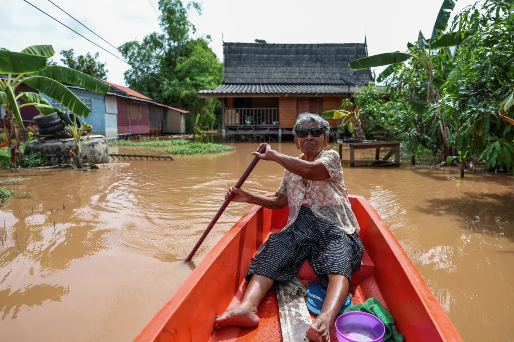 Thajsko se potýká se záplavami