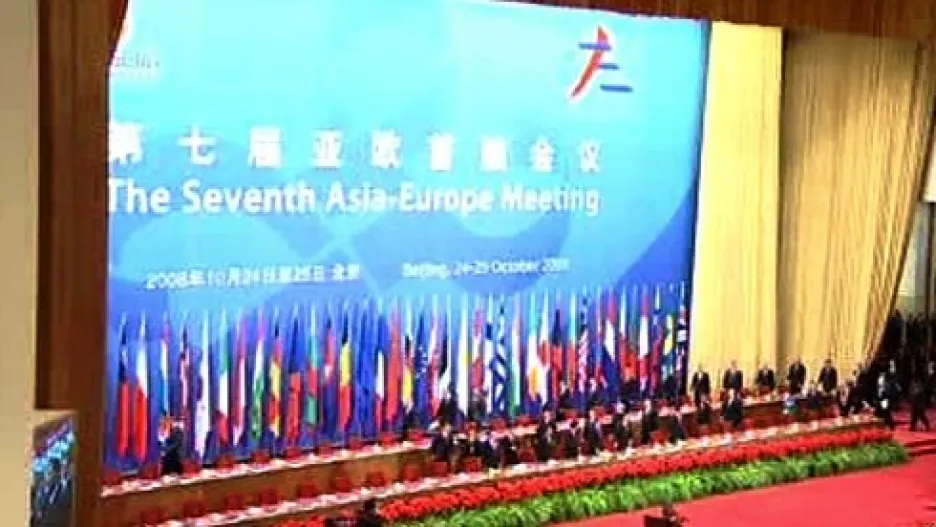 Summit Evropy a Asie v Pekingu