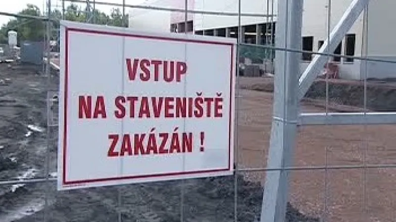 Stavba logistického centra v Pardubicích