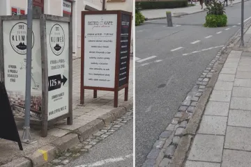 Centrum Mikulova bez reklamních stojanů prokouklo. Podnikatelé se řídí manuálem