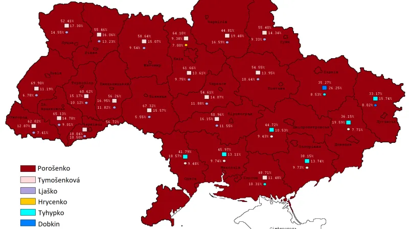 Výsledky prvního kola prezidentských voleb 2014