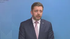 Brífink ministra vnitra Rakušana ke změnám v dozorčí radě České pošty