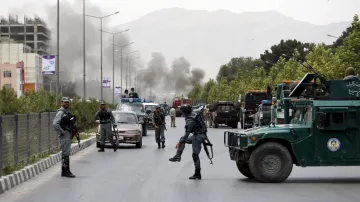 Výbuch před parlamentem v Kábulu