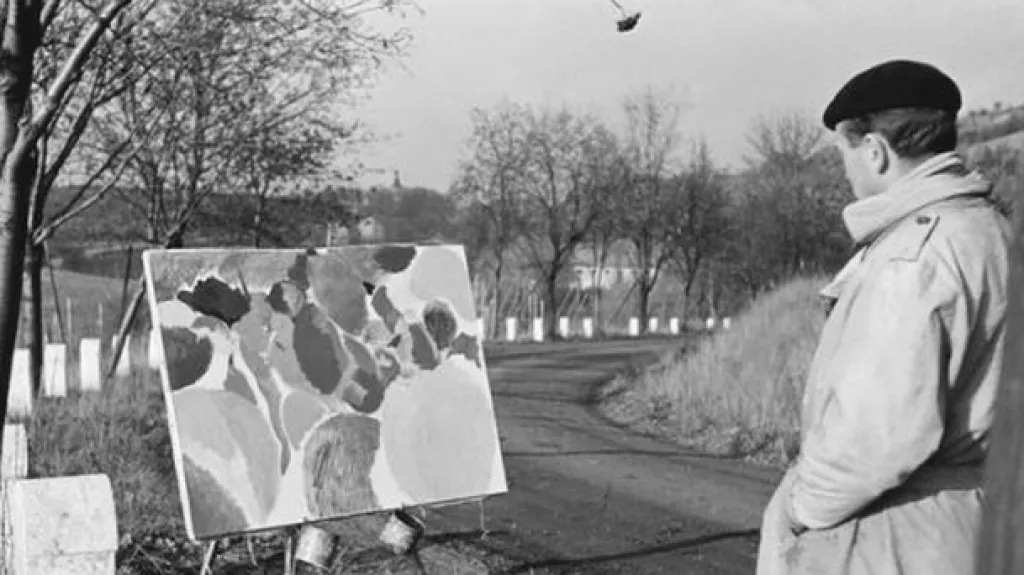 Zdeněk Sýkora ve filmu Krajina