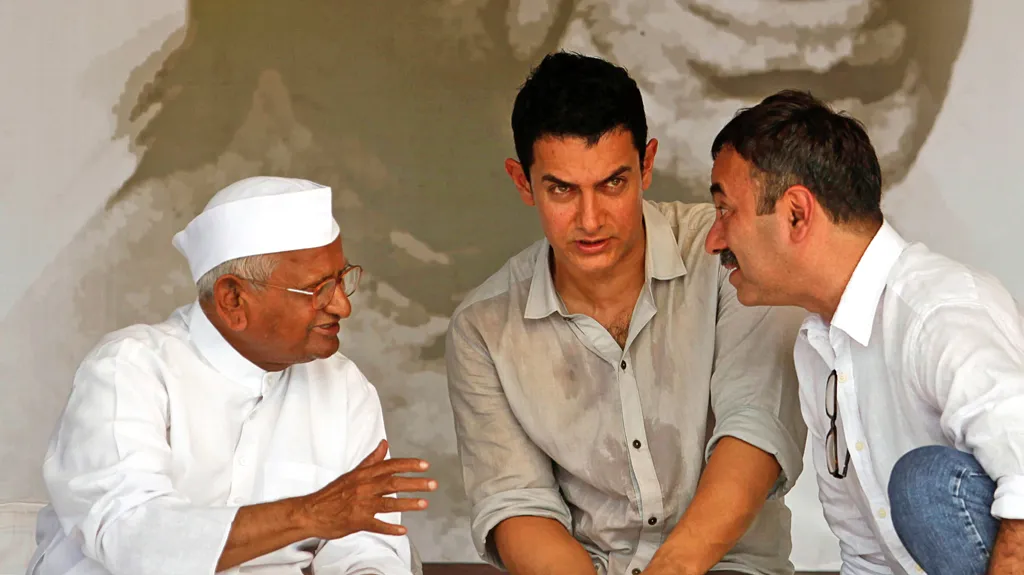 Anna Hazare s bollywoodskými tvůrci