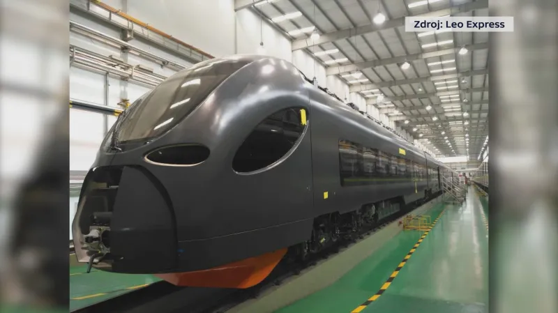 Jednotka od CRRC vyráběná pro Leo Express