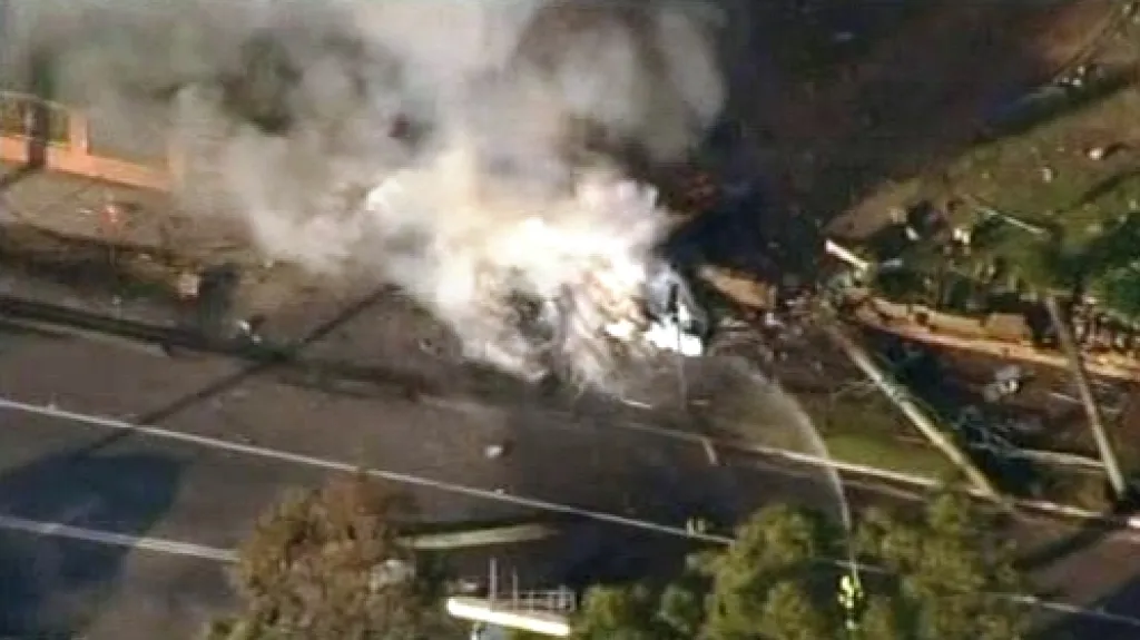 V Sydney se zřítilo malé letadlo