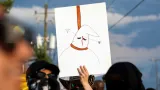 Demonstrace proti imigračním kontrolám v Atlantě