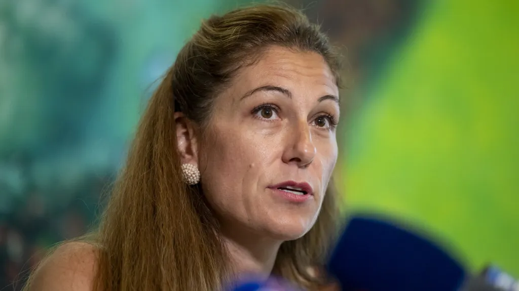 Ministryně spravedlnosti Eva Decroix (ODS)