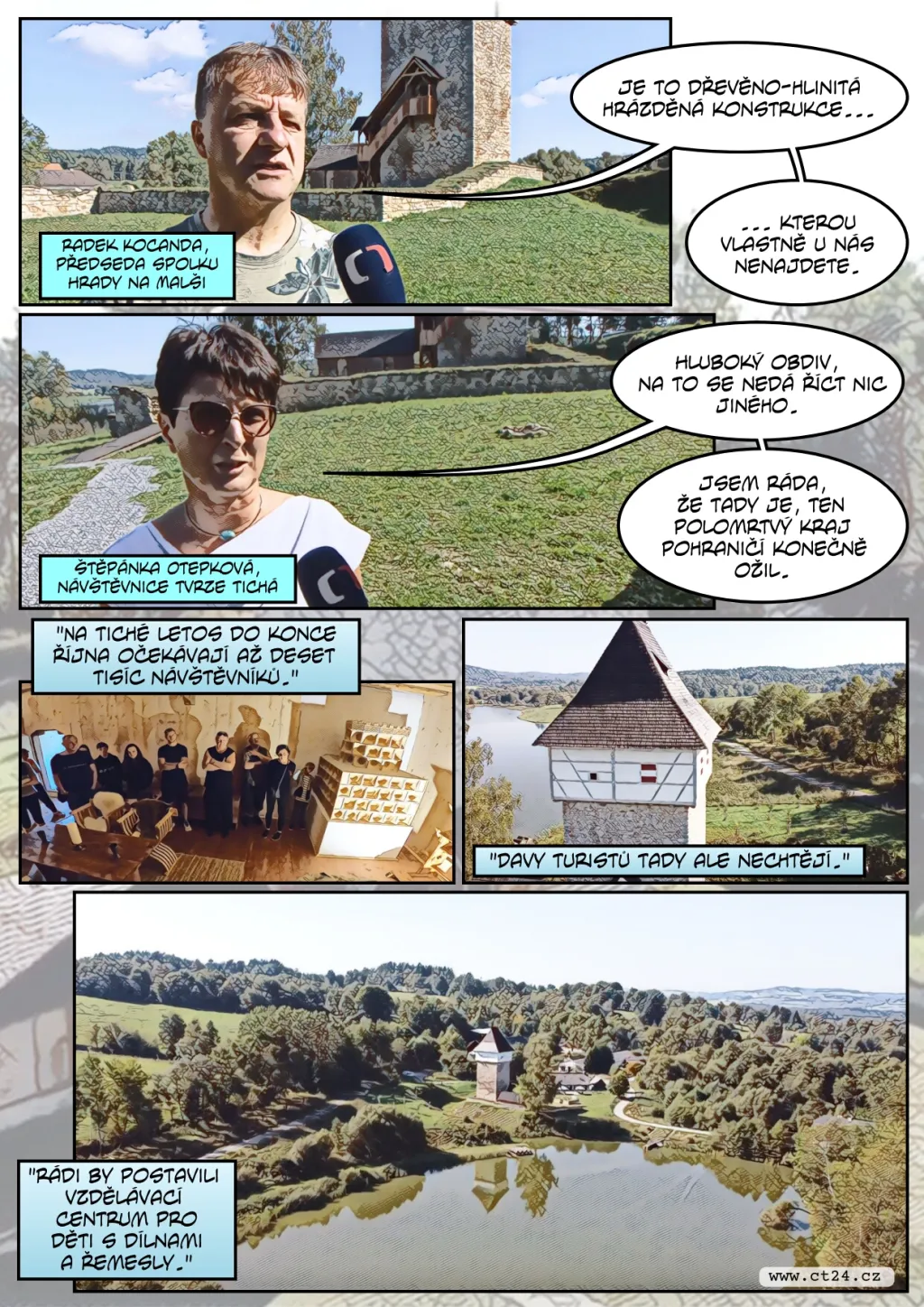 Nadšenci obnovili středověkou tvrz