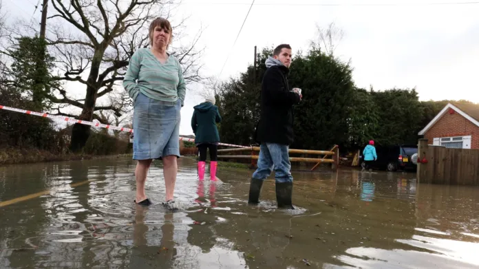 Vánoční záplavy v Anglii