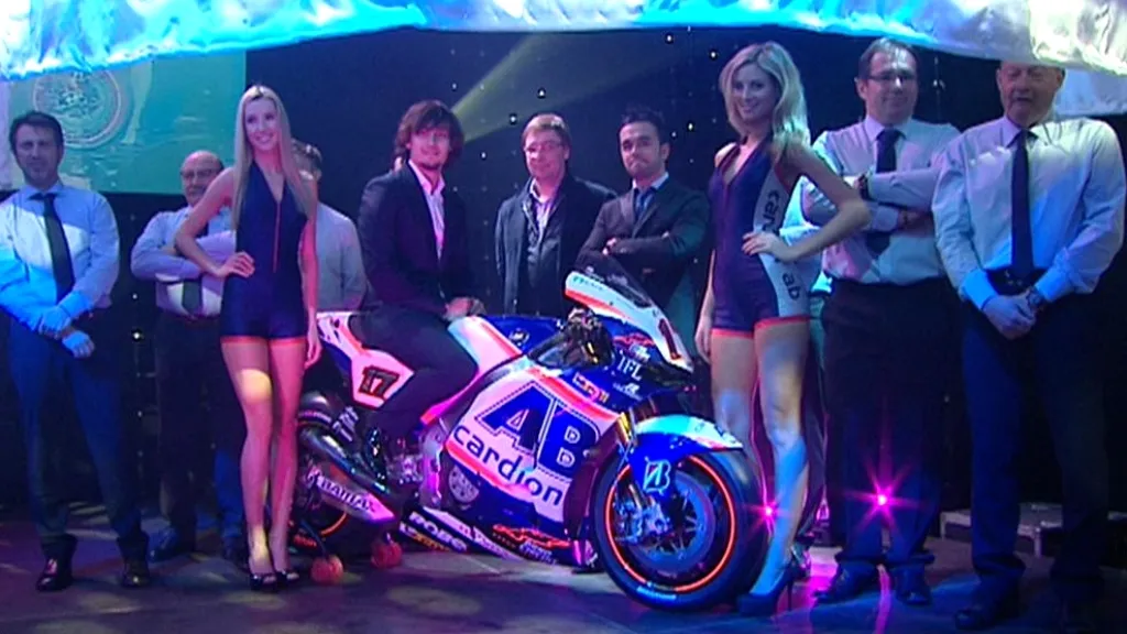 Karel Abraham a jeho nová Honda RCV1000R