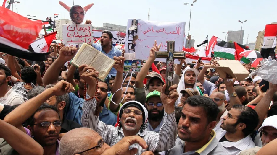 Demonstrace v Egyptě