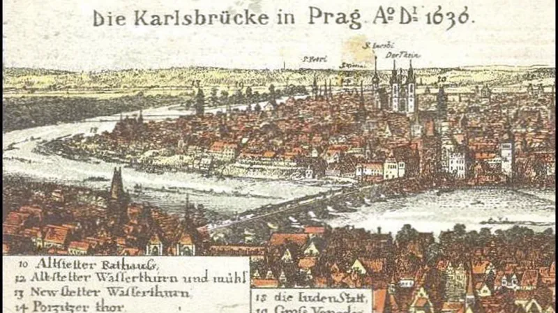 Karlův most v historických obrazech
