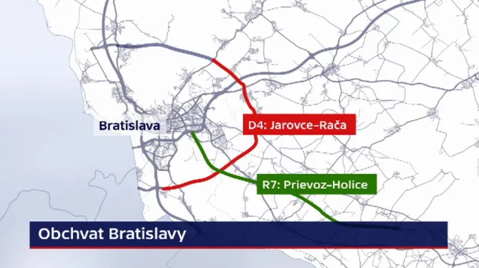 Plánovaný obchvat Bratislavy