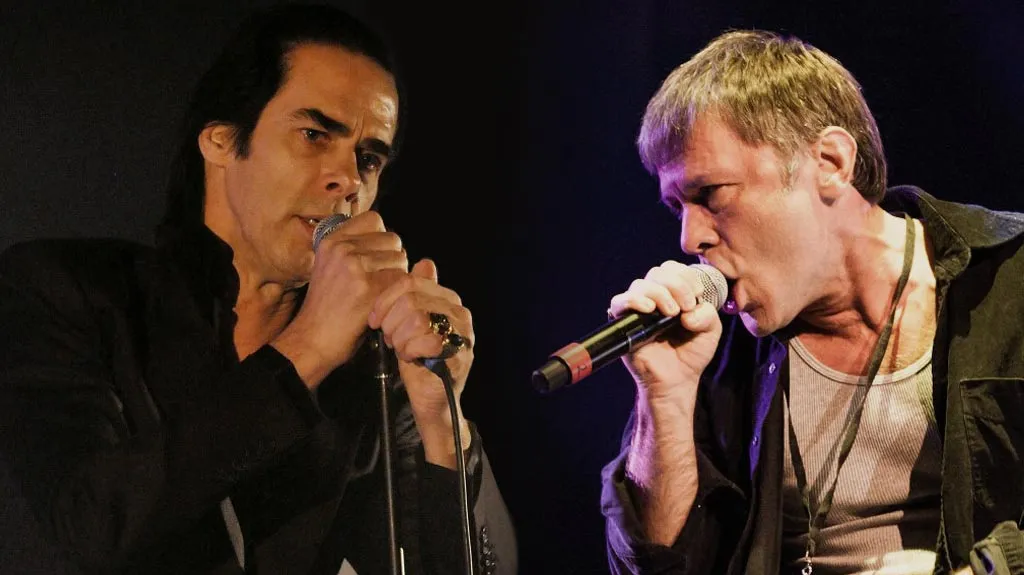 Nick Cave a Bruce Dickinson