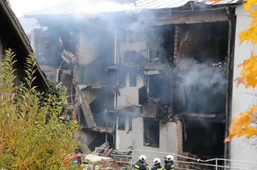 Obětí výbuchu v Lenoře je padesátník, který ve zničeném domě žil