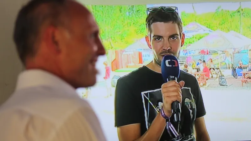 Návštěvníci workshopu si vyzkoušeli živý vstup