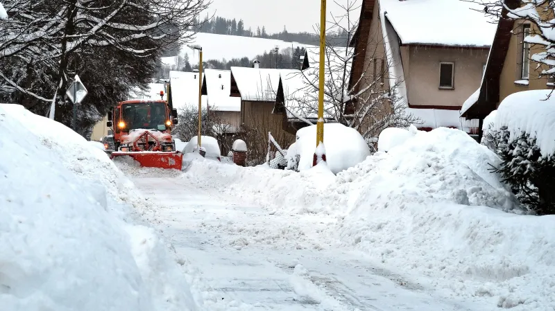 Závěje v Jilemnici