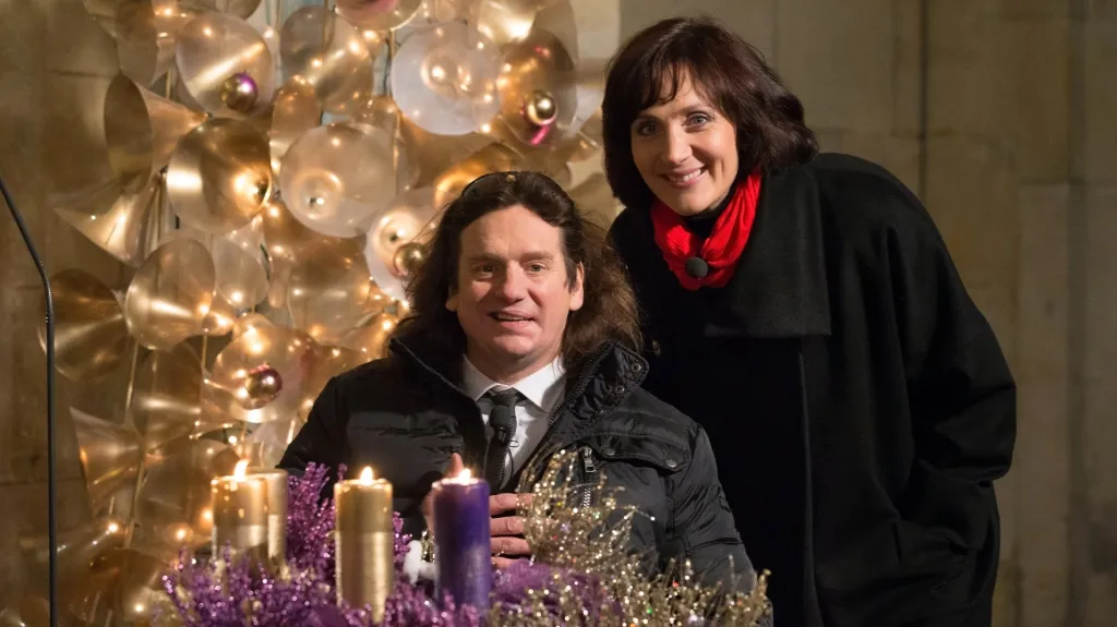 Průvodci Adventními koncerty: Jan Potměšil a Ester Janečková