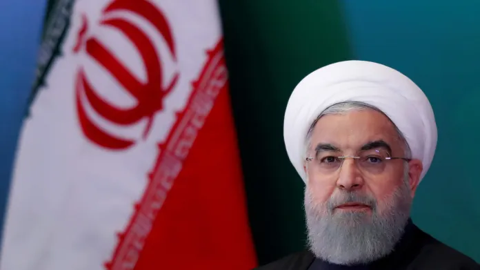 Íránský prezident Hasan Rouhání