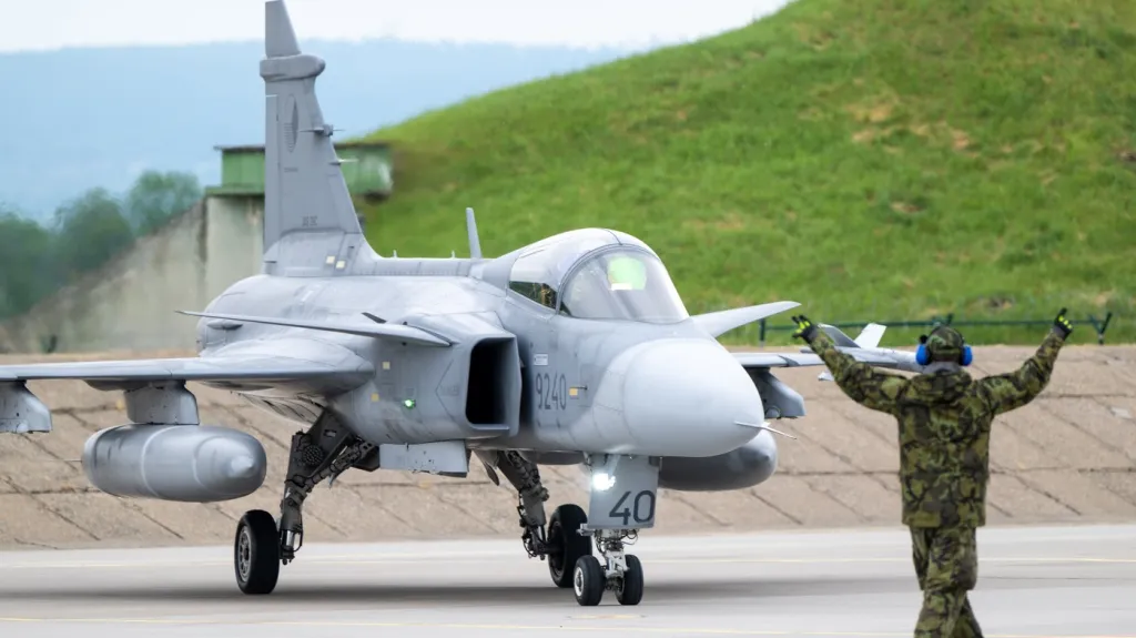 Stíhací letoun JAS-39C Gripen