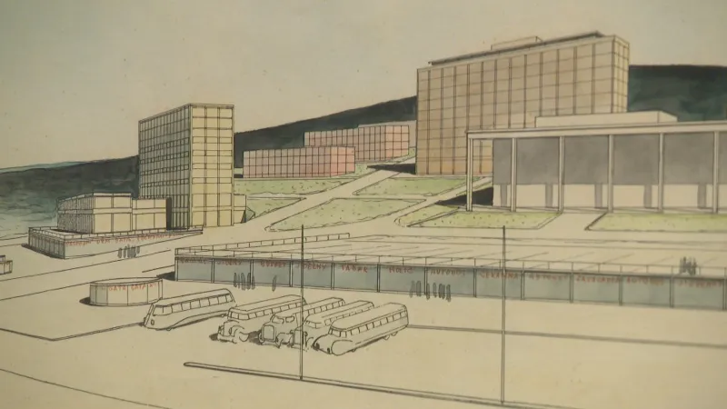 Baťův Zlín – dopravní terminál