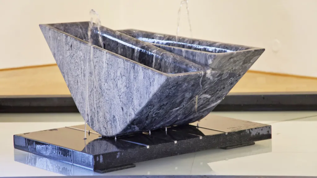 Z výstavy Tušení rovnováhy / František Svátek