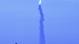 Francouzská raketa M51 při testu v roce 2006