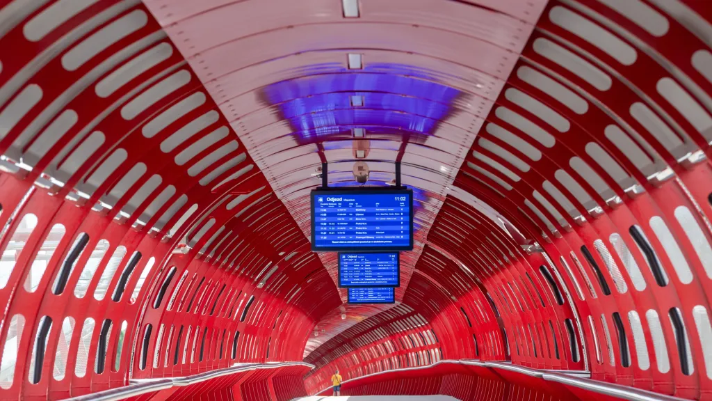 Lávka v Pardubicích