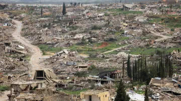 Zbořená libanonská vesnice (19. 2. 2026)