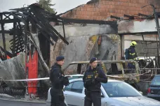 Požár v Chodově na Sokolovsku zničil prodejnu potravin