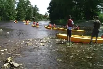 Vodácký kurz ZŠ Poběžovice na Otavě