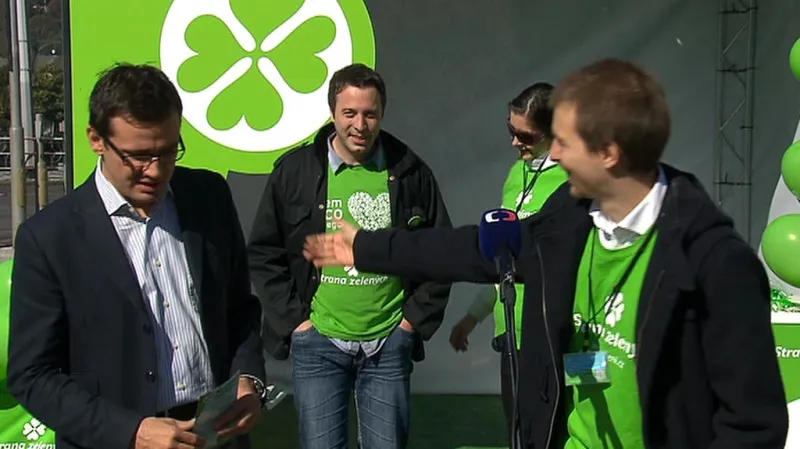 Ondřej Liška zahajuje kampaň Strany zelených