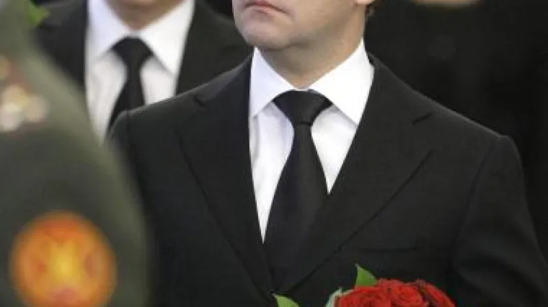 Dmitrij Medvěděv a Vladimir Putin