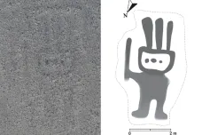 Umělá inteligence našla nové obrazce na planině Nazca. Je mezi nimi humanoidní postava i dvouhlavý had